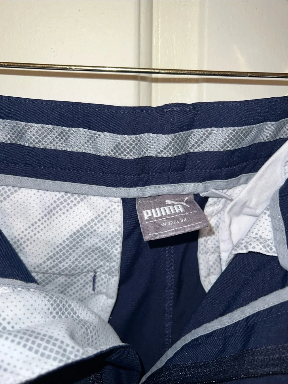 Puma Men's Navy Chino Golf Pants 32x34